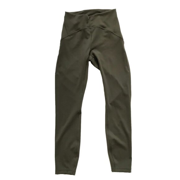 Lululemon InStill High Rise Tight Leggings Womens 4 Spruce Green 25" Inseam Run - Picture 3 of 11